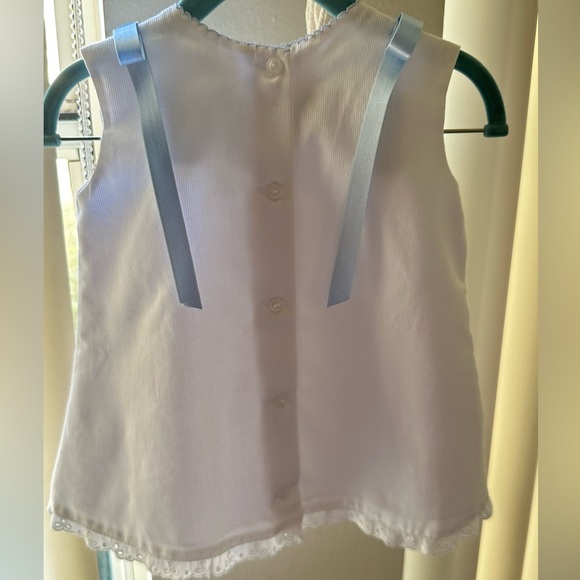 Baby Girl Embroidered Dress | Karela Kids | Size 6M - Picture 2 of 3